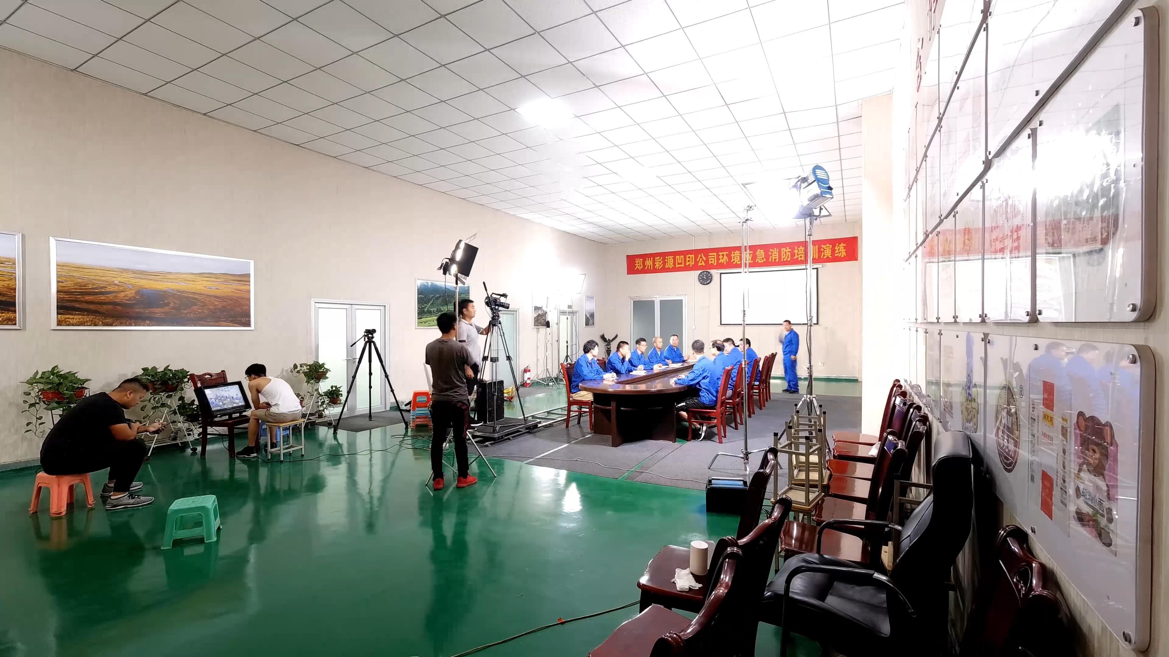 彩源制版拍攝花絮